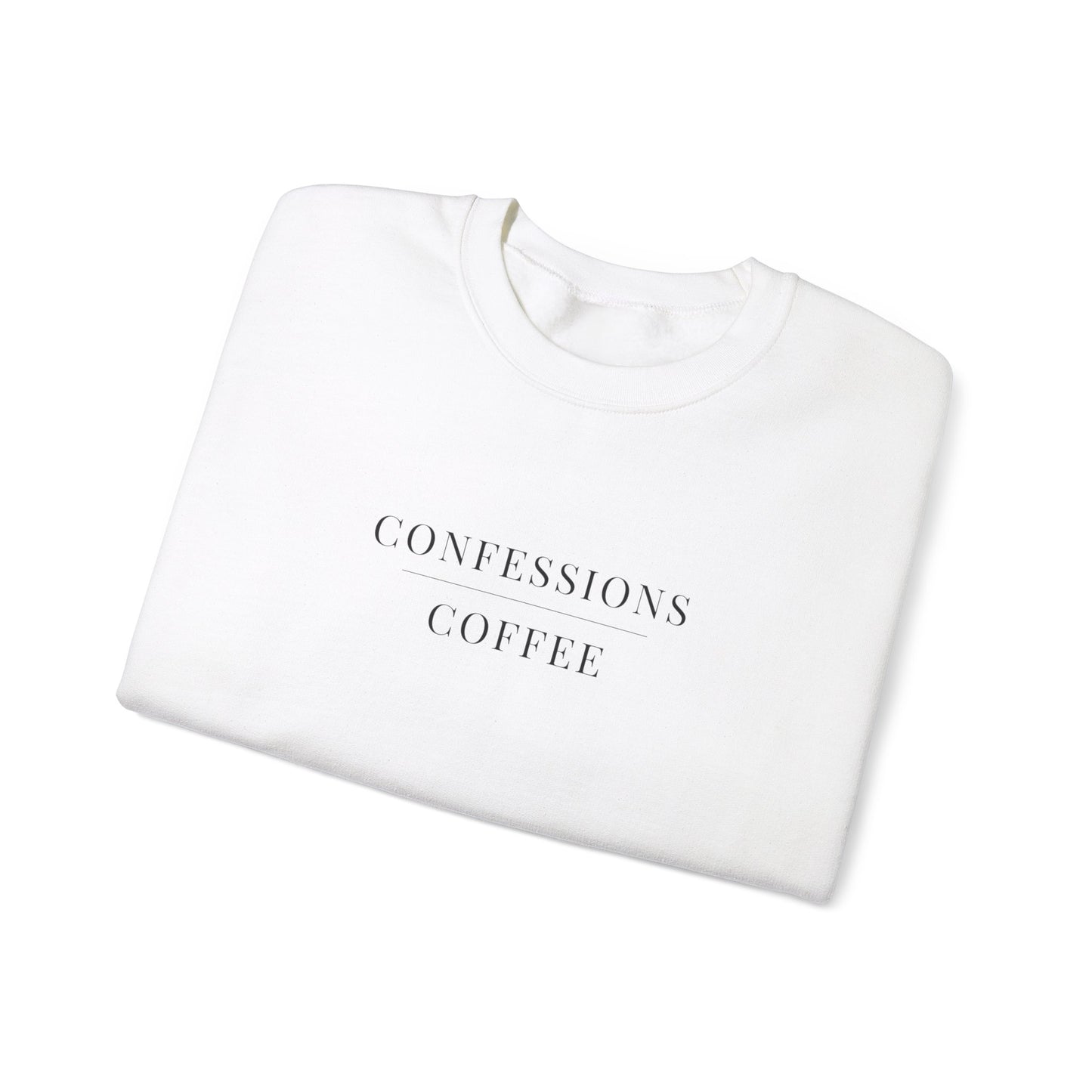 Confessions Over Coffee Sweatshirt