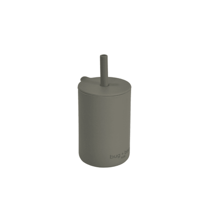 The "Tista" Silicone Cup with Lid + Straw